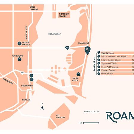 Roami At The Carmela Lägenhet Miami Beach Exteriör bild